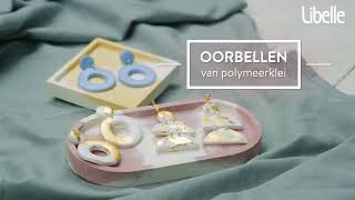 DIY zelf oorbellen maken met polymeerklei [upl. by Ordnas]