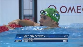 Swimming Mens 100m Butterfly  Heats Full Replay  London 2012 Olympic Games [upl. by Romeo]