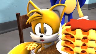 Tails First Waffle Sonic SFM [upl. by Linad754]