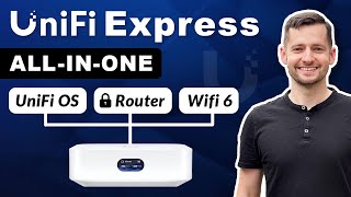 Pro Networking for a Beginner 🌐 How to Setup UniFi Express  Ubiquiti UX [upl. by Amikehs917]