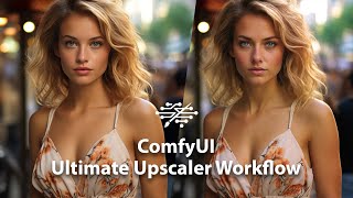 ComfyUI Ultimate Upscaler Workflow  Magnificai Alternative [upl. by Aneleairam]