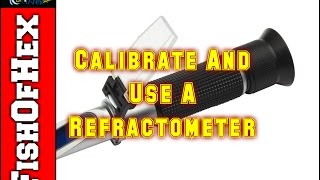 Measuring the salinity of saltwater Using a Hydrometer and a Refractometer [upl. by Vincenty]