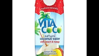 Vita Coco  pêche et mangue [upl. by Christenson753]