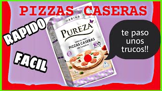 PIZZA CASERA con masa INTEGRAL [upl. by Revilo]