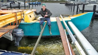 My OceanGoing Catamaran Gets Powered  Wildling Sailing [upl. by Calley90]