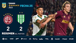 TorneoBinance 2023  Fecha 25  resumen de Lanús  Banfield [upl. by Christiansen219]