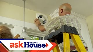 How to Install a ThroughtheWall Exhaust Fan  Ask This Old House [upl. by Pylle]