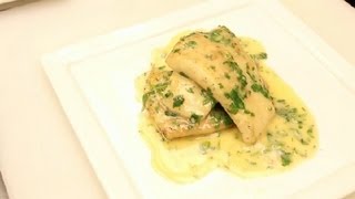 Sauteed Sole Fish With Lemon Butter Sauce  NYC Cuisine [upl. by Nylatsirk897]