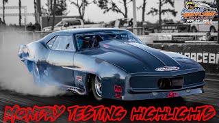 Snowbird Outlaw Nationals  Monday Testing Highlights [upl. by Anirehtak742]