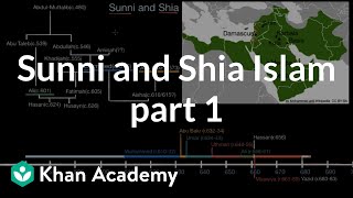 Sunni and Shia Islam part 1  World History  Khan Academy [upl. by Giraud]