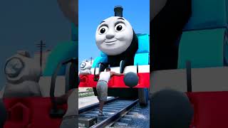 GTAV FRANKLIN SAVING SHIVA FROM THOMAS THE TRAIN shorts [upl. by Harod465]