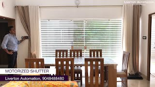 Motorized Roller Shutters For Home  Kerala  Automated Garage Shutter  Smart Home  Kerala Kochi [upl. by Dwyer]