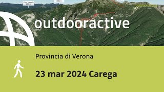 escursioni in provincia di Verona 23 mar 2024 Carega [upl. by Lilllie959]