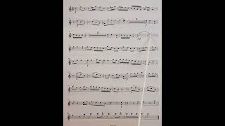 Allegretto with repeat by James Hook piano accompaniment at rehearsal speed [upl. by Ahsekal]