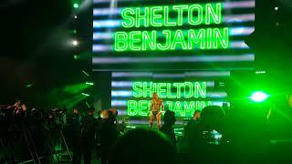 wwe shelton benjamin entrance [upl. by Annuaerb25]