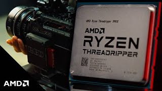 Red Digital Cinema gets 64core Performance with the AMD Ryzen™ Threadripper™ 3990X [upl. by Hausner692]