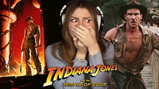 This was surprisingly DARK  Indiana Jones and the Temple of Doom First Time Watching [upl. by Essiralc]