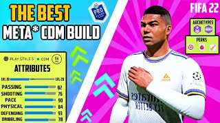 FIFA 22 PRO CLUBS  THE BEST META CDM BUILD MAX PACE  DEFENDING amp TIPSTRICKS [upl. by Arais490]