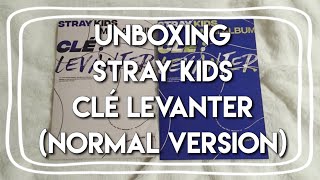 Unboxing Stray Kids Cle Levanter Mini Album  Normal Version 2019 [upl. by Picco]