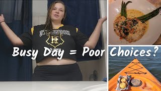 What I Eat in a BUSY Day Overcoming Binge Eating Vlog [upl. by Asiela]