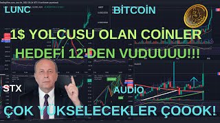 BİTCOİN ALTCOİN 1 YOLCUSU OLAN COİNLER HEDEFİ 12DEN VURDU  STX  LUNA  CANLI  2023 [upl. by Valdas96]