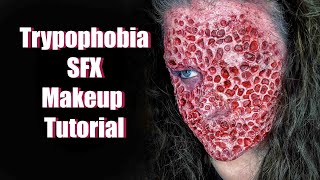 Feeling HoleyTypophobia Sfx Makeup Tutorial [upl. by Crysta]