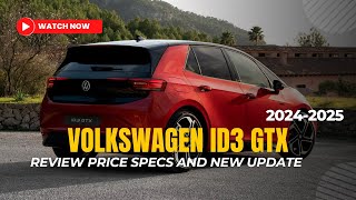 2024 Volkswagen ID3 GTX New [upl. by Akinet]