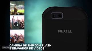 Nextel Motorola Titanium Android 21 TouchScreen QWERTY WiFi GPS Câm 5MP 8GB  Americanascom [upl. by Raymund]