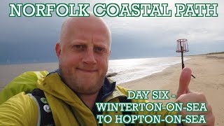 Day Six  Norfolk Coastal Path  Winterton to Hopton on Sea  Cool Dudes Walking Club [upl. by Connell]