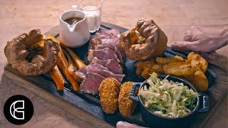 Eating a Sunday Roast at London’s Only MichelinStar Pub  Hungerlust Ep 4 [upl. by Dnaloy]