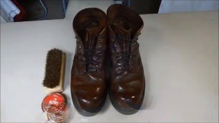 Simple and Easy Boot Polishing [upl. by Atteras]