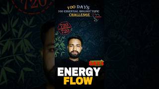 Day 4 of 100 days 100 biology essential topic quotCHALLENGEquot  Energy Flow neet2025 [upl. by Adnoral]