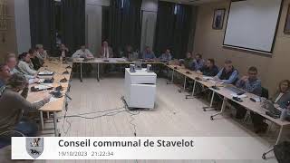 Stavelot Conseil communal 19102023 [upl. by Batory]