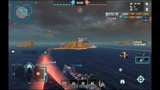 World of Warships Blitz  Tier 8 Japan Destroyer Akizuki 02 [upl. by Berry]