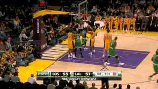 NBA Boston Celtics Vs Los Angeles Lakers Game Recap 01302011 [upl. by Hajar]