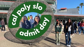 CAL POLY SLO ADMIT DAY 2023 [upl. by Awjan]