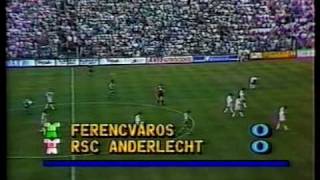 Ferencváros 11 Anderlecht [upl. by Sakmar]