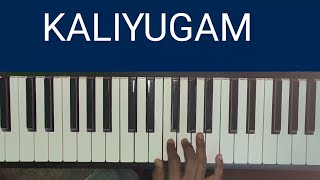 Rap Song on Piano tutorial Pidayum Manam Paadivarum [upl. by Aerdno974]