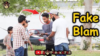 Fake Blame on stranger Prank  Small Girl Was Being Kidnapped By Strange Guy MattTV [upl. by Thackeray]