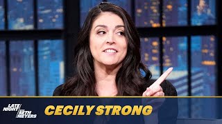 Cecily Strong Loved Portraying Kari Lake on Saturday Night Live [upl. by Eisset]