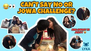 CANT SAY NO CHALLENGE W Jervy Delos Reyes  Melissa Enriquez [upl. by Eba]