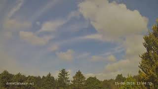 Timelapse weerstation Gasselternijveenschemond 15082024 [upl. by Lemar58]