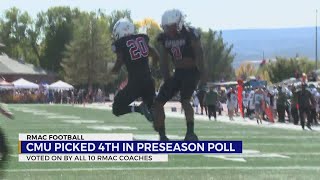 CMU Football picked 4th in RMAC Poll [upl. by Aikel]