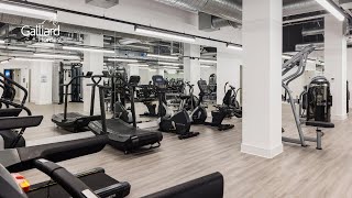 The Gym Sauna and Steam Room at Westgate House  Galliard Homes [upl. by Gibe]