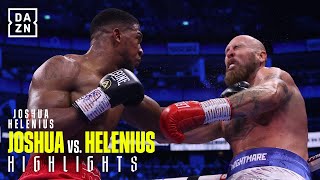 Anthony Joshua vs Robert Helenius Fight Highlights [upl. by Eisned414]