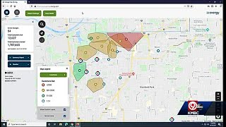 Parts of Shawnee lose power Thursday [upl. by Heywood448]