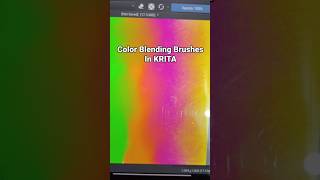 BLEND Colors options in KRITA 🎨 🖌 tutorial tricks digitaldrawing digitalart trending tips [upl. by Ynaffik62]