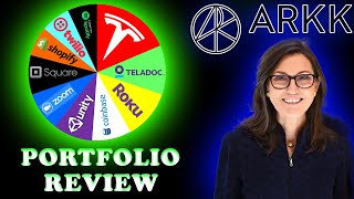 A Close Look at Cathie Woods Stock Portfolio  ARK Invest 2021 [upl. by Terrene]