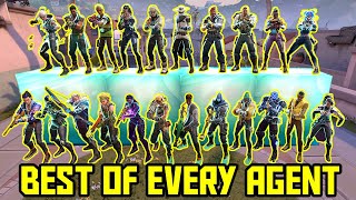 THE BEST VALORANT PLAYER FOR EVERY AGENT [upl. by Hefter]