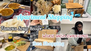 Apartment Shopping amp My Famous Soup Recipe  Worst Shein Experience [upl. by Lertnahs602]